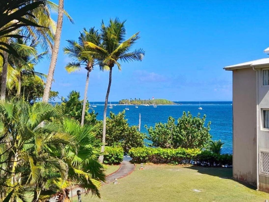 Ilet Bleu Studio Cosy Rdc Vue Mer Et Jardin - Acces Direct Plage Le Gosier  Eksteriør bilde